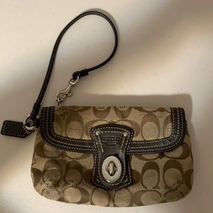 Coach Wristlet bag
